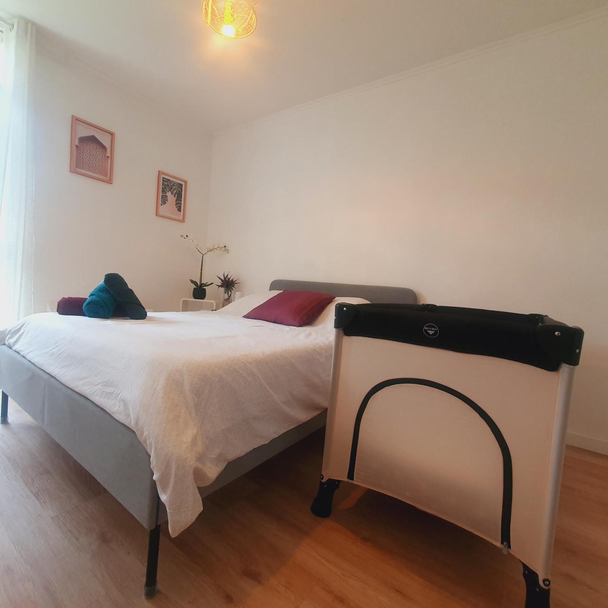 Sejour Cosy Pres De Paris T3 Cuisine Ouverte Et Bar Ris-Orangis Kültér fotó